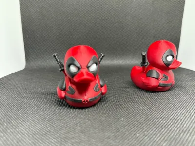 Deadpool Duck by Salvadori MakerWorld: Download Free 3D Models