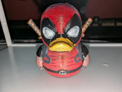 Deadpool Duck by Salvadori MakerWorld: Download Free 3D Models
