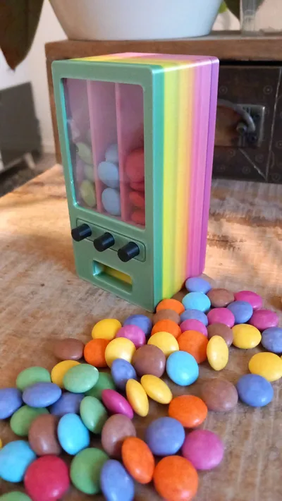 Candy Vending Machine - Free 3D Print Model - MakerWorld