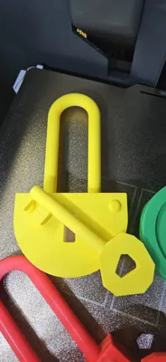 Working locks + keys from Hello Neighbor - Free 3D Print Model - MakerWorld