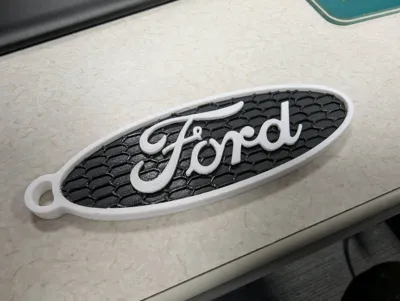 Ford Keychain by VISMOND GROUP MakerWorld: Download Free 3D Models