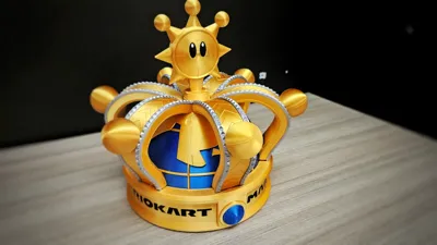 3Dプリント マリオカート ワールド クラウン - 等身大レプリカ - 無料