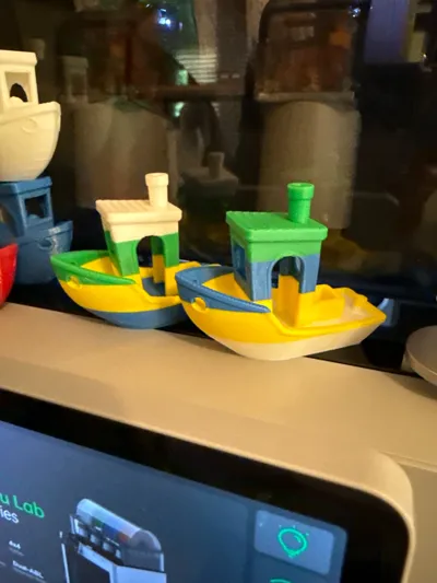 Multi Colored Benchys 1, 2, 3 and 4 colors - Free 3D Print Model ...