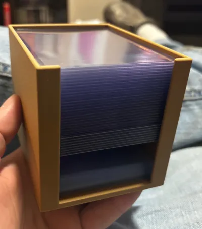 2-in-1 Top Loader & Sleeve Holder - Free 3D Print Model - MakerWorld