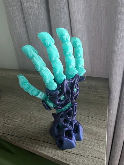 Articulated Hand MkII - Free 3D Print Model - MakerWorld