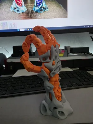 Articulated Hand MkII - Free 3D Print Model - MakerWorld