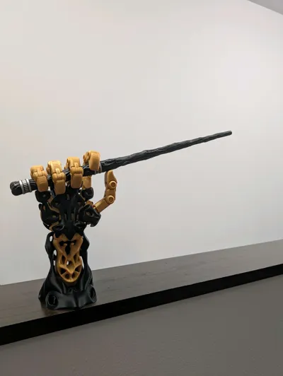 Articulated Hand MkII - Free 3D Print Model - MakerWorld