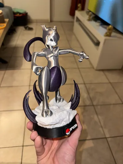 Pokemon & Mewtwo - Free 3D Print Model - MakerWorld