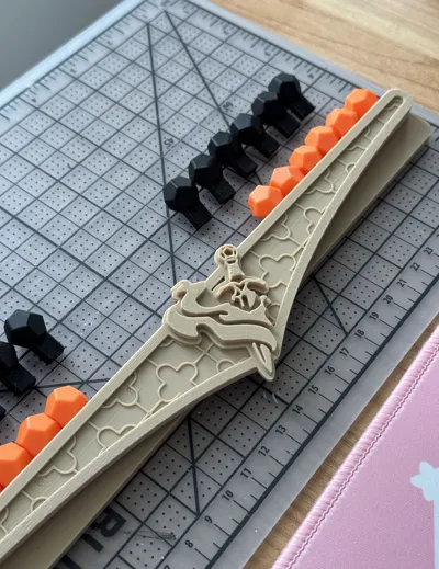 DaggerHeart Fear Tracker - Free 3D Print Model - MakerWorld