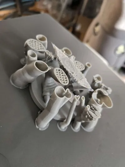 Giant Princess Riding Mongo Princess Donut Riding Mongo - Dungeon Crawler Carl - Free 3D Print ...