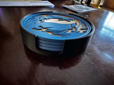 Stackable Coaster Holder - Free 3D Print Model - MakerWorld