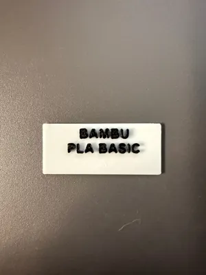Bambu Style Filament Swatches for Skadis - 3D Printers - PLA - 3D printed product - фото 31