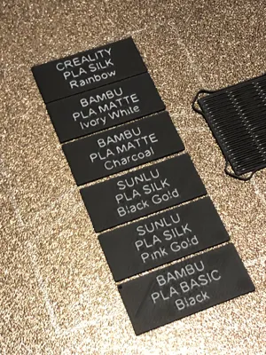 Bambu Style Filament Swatches for Skadis - 3D Printers - PLA - 3D printed product - фото 46