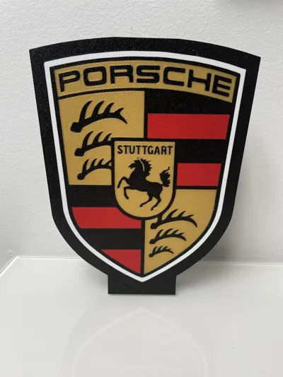 Lightbox lumière led Porsche GT4 | Acheter sur