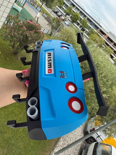 R35 GTR Key hanger - Free 3D Print Model - MakerWorld