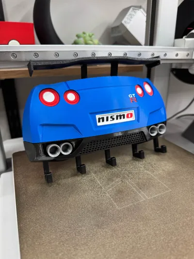 R35 GTR Key hanger - Free 3D Print Model - MakerWorld