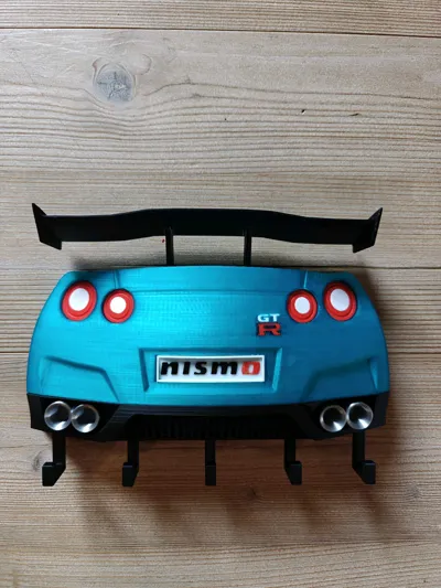 R35 GTR Key hanger - Free 3D Print Model - MakerWorld