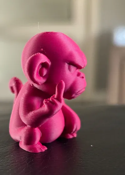 Rude Monkey - Grumpy & Angry - Free 3D Print Model - MakerWorld