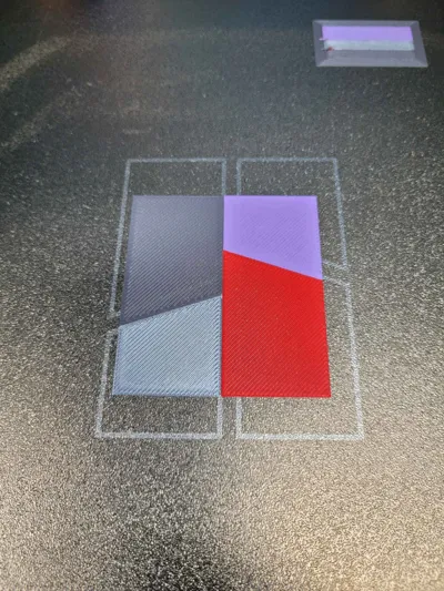 Multicolor AMS Print Test (4 Colors) - Free 3D Print Model - MakerWorld
