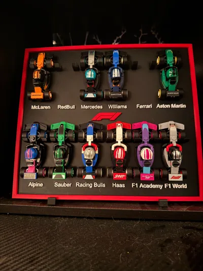 Mini F1 Frame Display Frame for F1 Mini Cars - Free 3D Print Model - MakerWorld