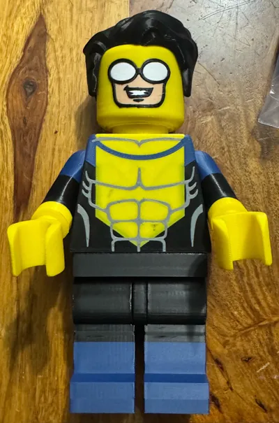 Invincible Comic Model Invincible from Invincible Comics 8 1/4