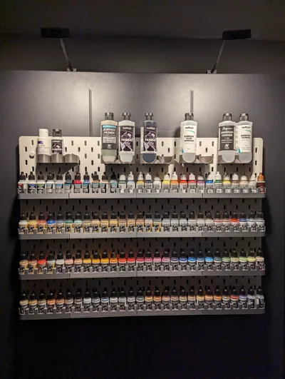 Gsw Paint Rack Vallejo, GSW, Army Painter Skadis full paint rack by Darth Vader ...