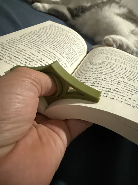 Soporte de páginas de libro V3 con anillo móvil — referencia de MakerWorld
