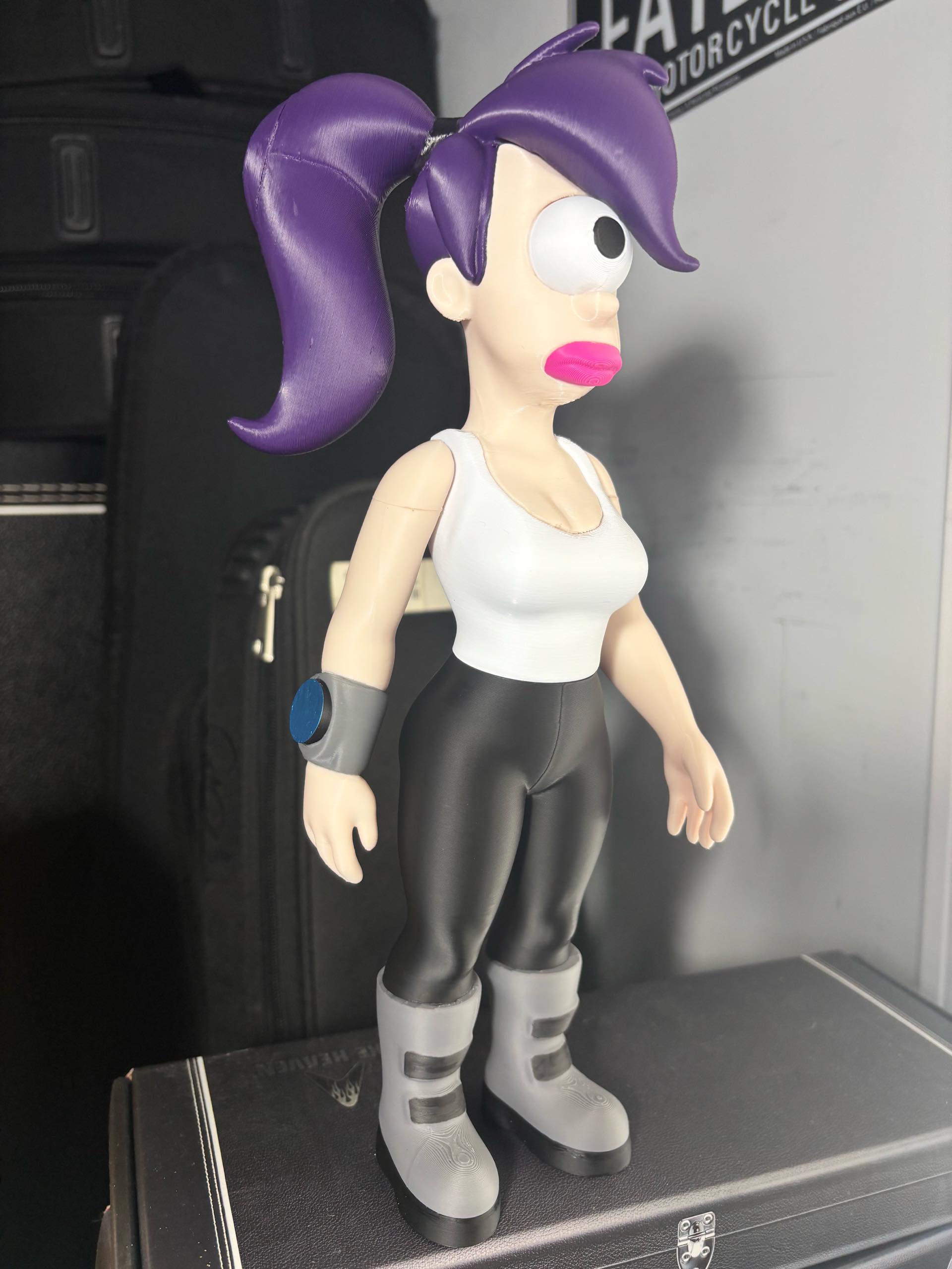 3Dプリント Turanga leela - 可動式おもちゃ - フューチュラマ - 無料
