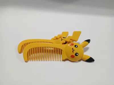 Pokemon Pikachu themed comb by hss_when MakerWorld: Download Free 3D Models