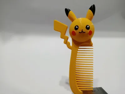 Pokemon Pikachu themed comb by hss_when MakerWorld: Download Free 3D Models