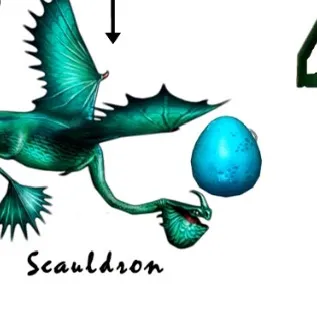 How to Train Your Dragon Blade tail dragon, Razorwhip dragon, no ...