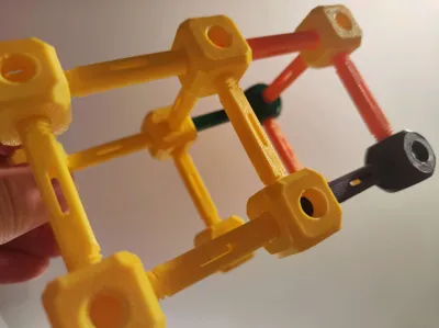 NutShell 6+ Construction Set Screw Building Game by LayerPulse ...
