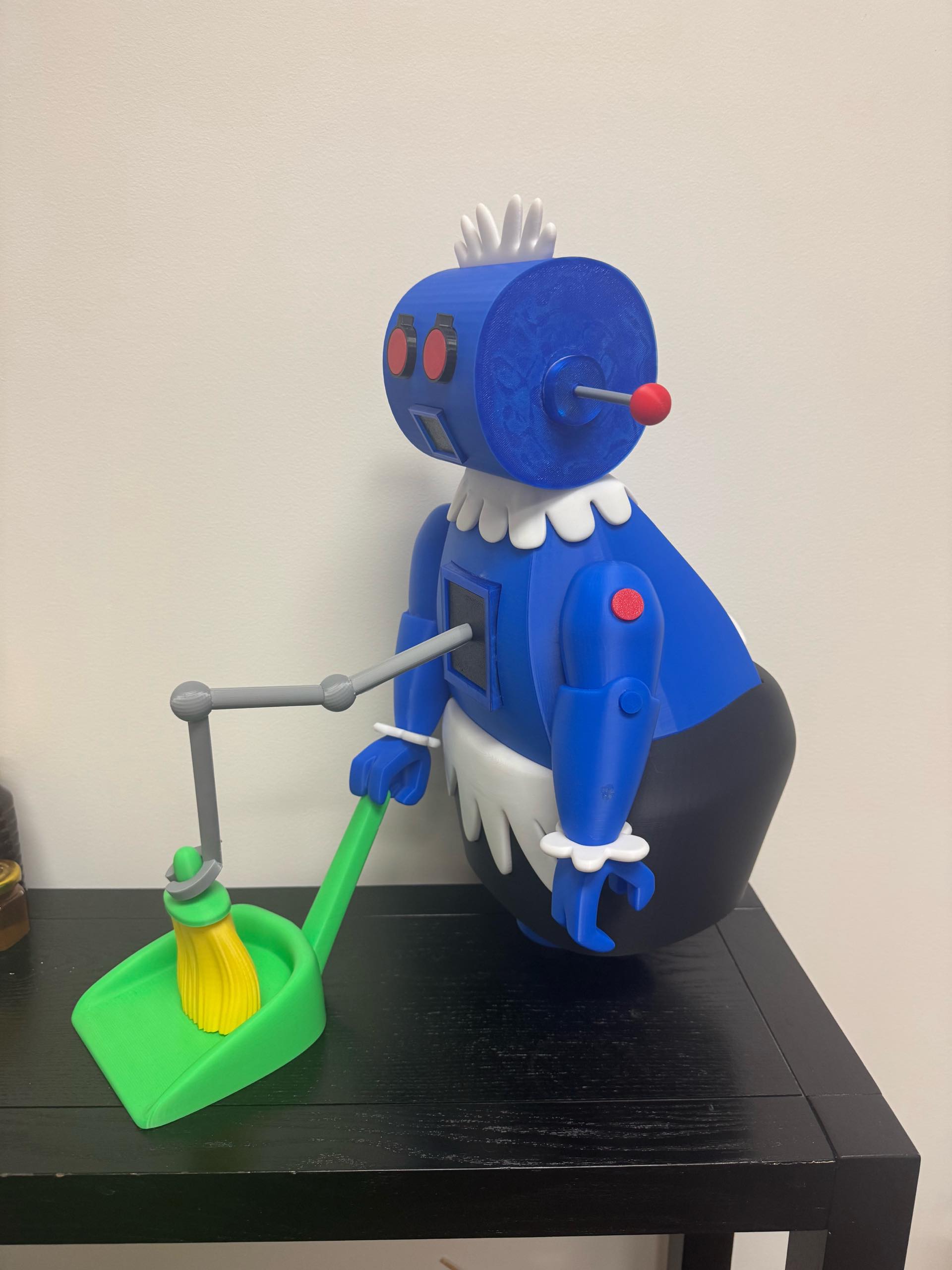 ラボ教材 Rosie Robô Rosie - Modelo gratuito para impressão 3D - MakerWorld