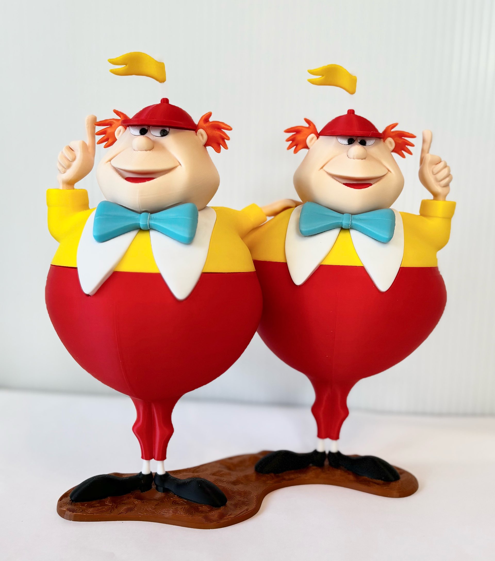 Tweedledee and Tweedledum - Free 3D Print Model - MakerWorld