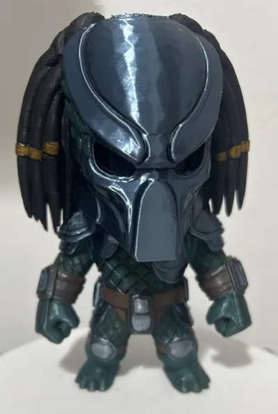 Chibi Predator with Bio-Mask - Free 3D Print Model - MakerWorld