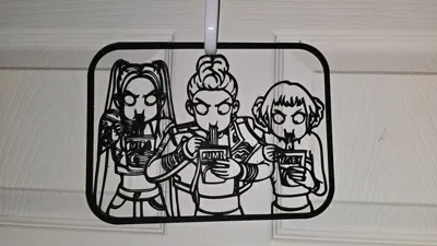 Панно K-Pop Demon Hunters Ramen - Арт и дизайн - PLA - изделие 3D-печати - фото 22