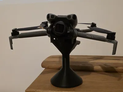 DJI Mini 5 Pro Display Stand - Free 3D Print Model - MakerWorld