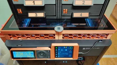 Bambu Labs P1 Series XTouch Side Mount P1S - Dual Screen Remixed by ...