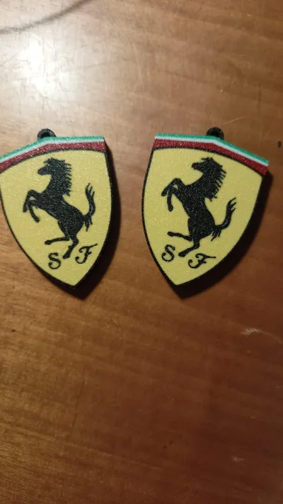 Ferrari Keychain - Free 3D Print Model - MakerWorld