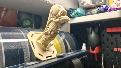 Alien Chestburster Prop - Free 3D Print Model - MakerWorld