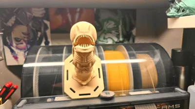 Alien Chestburster Prop - Free 3D Print Model - MakerWorld
