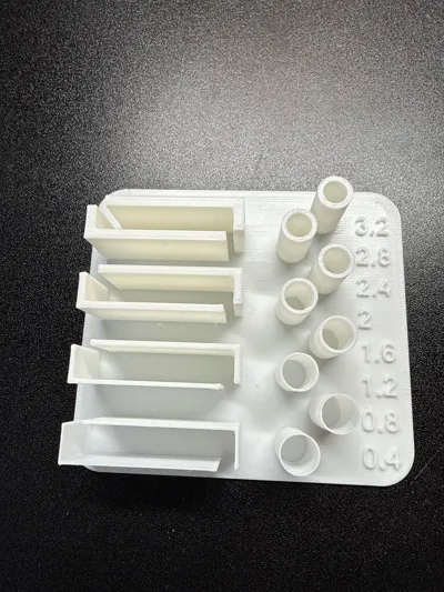 Wall thickness reference and benchmark/test - Free 3D Print Model ...