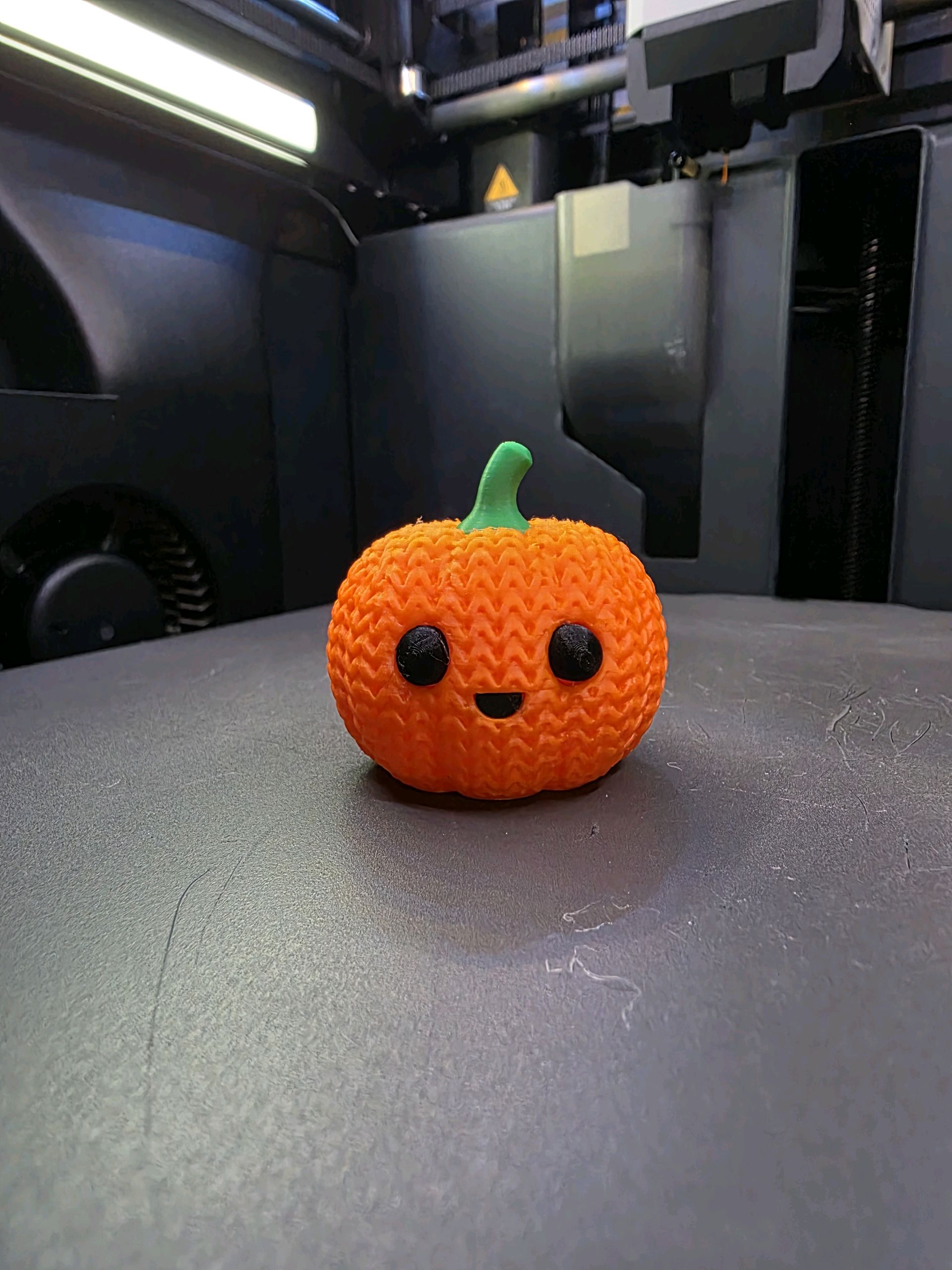 Knitted Cute Pumpkin - Halloween - Free 3D Print Model - MakerWorld