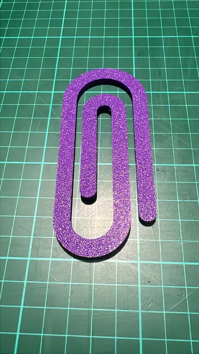 Paperclip Not Rounded Paperclips - normal to HUGE! by Morris - MakerWorld