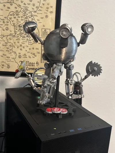 Codsworth - Fallout Mister Handy Articulated Model Remixed by Faran3D ...