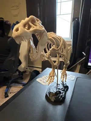 Reinforced T. rex Skeleton - fixed Remixed by Encrust3d MakerWorld ...