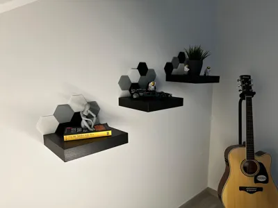 Hexagon Wall Art - Art - PLA - 3D printed product - фото 12