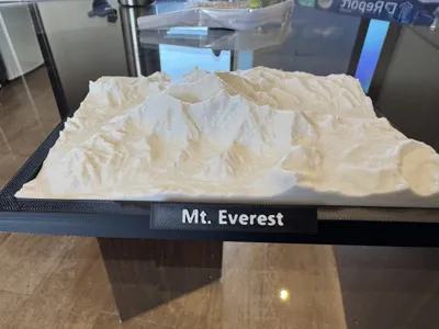 Mount Everest 3D Miniature by jarvizar MakerWorld: Download Free 3D Models