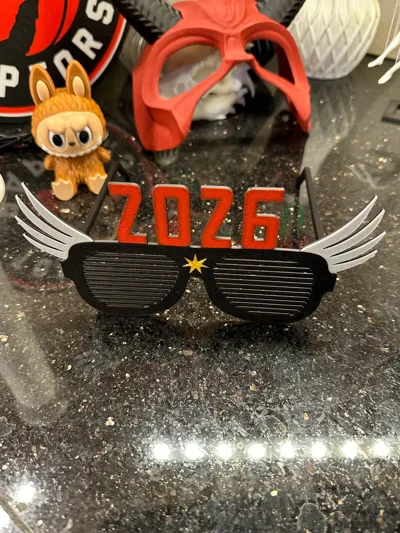 Yılbaşı Gözlük Parti Aksesuarı Özel Tasarım Eğlenceli Hediyelik
