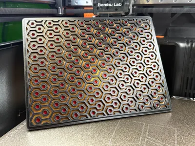 Lab Rax Geometric Side Panel | Customizable - Free 3D Print Model ...